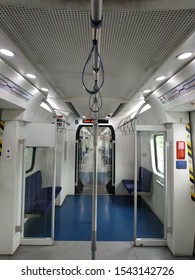 Inside The Train Named Keretapi Tanah Melayu (KTM) At Selangor, Malaysia