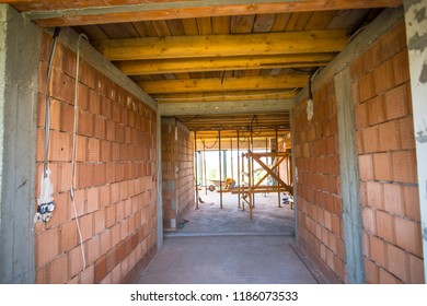 Inside of the underconstruction house