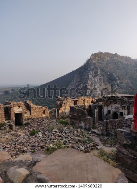 Inside View Bhangarh Fort One Most Stock Photo Edit Now