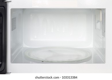 Inside View Of Microwave Oven