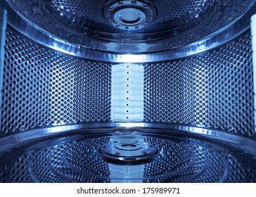 Inside The Washing Machine Drum