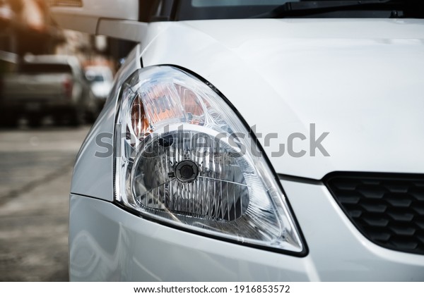 Inspection of car headlights and turn signals\
before leaving