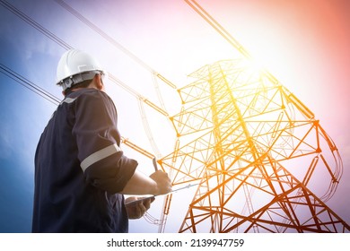 Inspection Engineer Production Planning Of Power Generation And Transmission By High Voltage Pole