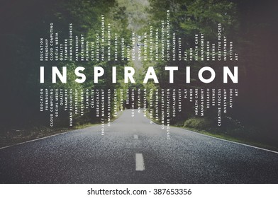 Inspiration Aspiration Fantasie inspirieren Traumkonzept