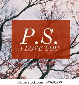 P S I Love You High Res Stock Images Shutterstock