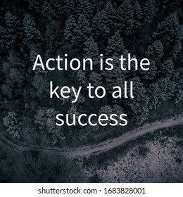 inspiration and motivation quotes for business and education uplifting text with wall background - Shutterstock ID 1683828001