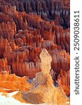 Inspiration Point at sunrise, Bryce Canyon National Park, Utah, USA