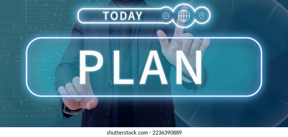 Inspiration showing sign Plan. Concept meaning Start of a detailed proposal of doing or achieving something - Shutterstock ID 2236390889