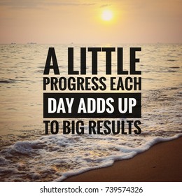 484 A little progress quotes Images, Stock Photos & Vectors | Shutterstock