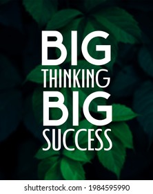 Think Big Quotes Stock Photos Images Photography Shutterstock