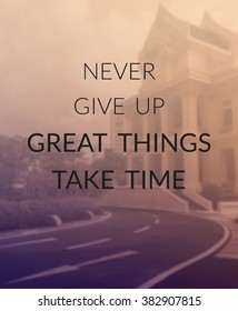 Inspirational Quote Motivational Background Stock Photo (Edit Now ...