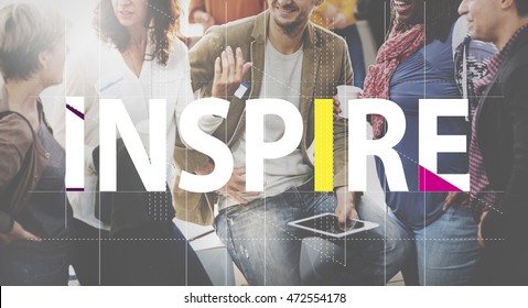 Inspire Ideas Creative People Graphic Concept