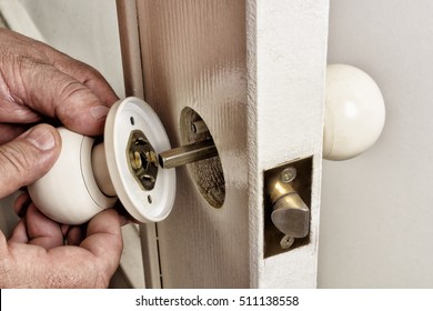 Broken Door Lock Images Stock Photos Vectors Shutterstock