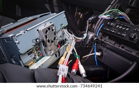 install new 2 din radio in the old car