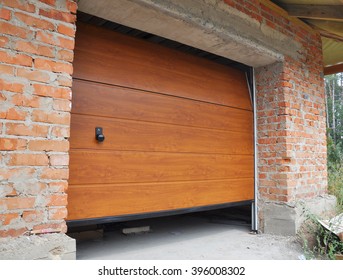 Install New House Garage Door.  Garage Door Installation.