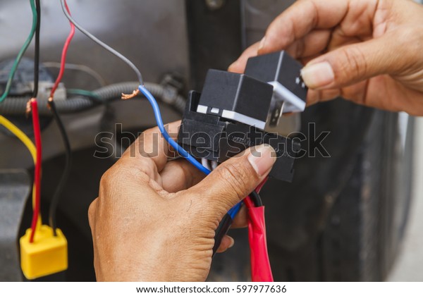 Installation of electrical equipment of car\
lighting, Auto service\
center.