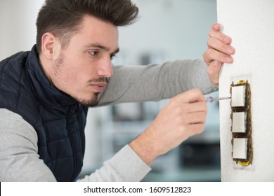installation of the light switch