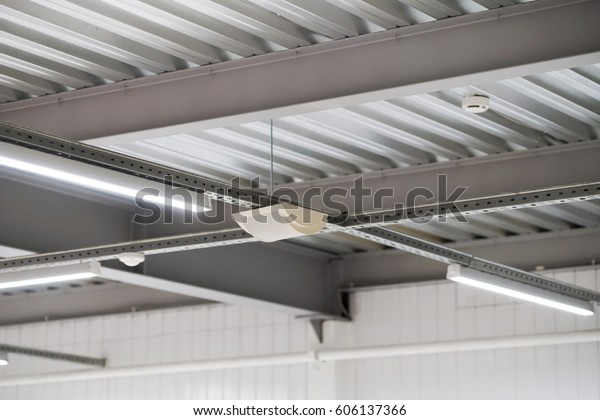 Installation Lighting Fixtures Suspended Ceiling Lighting Stock