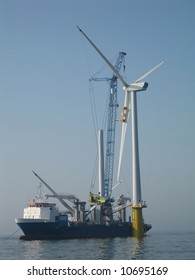 Installation Of Offshore Wind Turbine