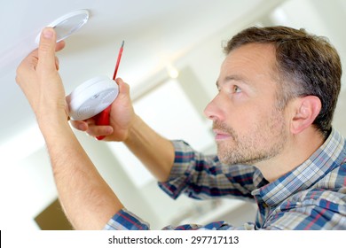 Installation Of A Smoke Alarm