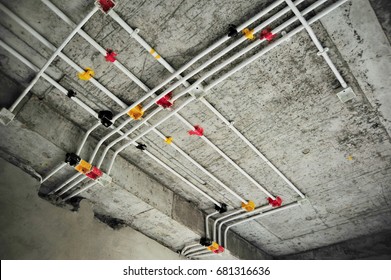 Installed electrical conduits