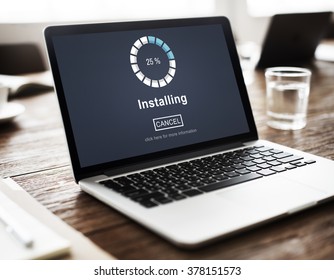 Installing Bar Load Waiting Indicator Concept - Powered by Shutterstock - Get 15% off with code: PIKWIZARD15
