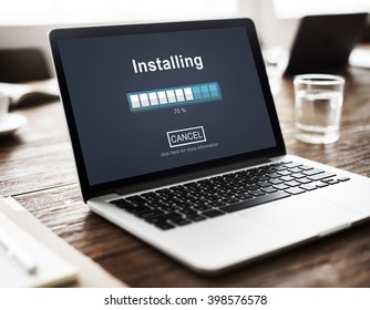 Installing Bar Load Waiting Indicator Concept