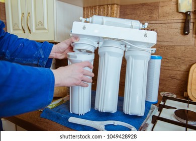 Installing a water filter