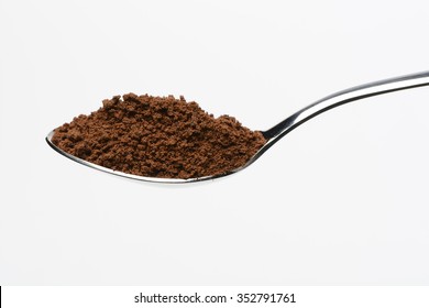 Instant Coffee In A Spoon