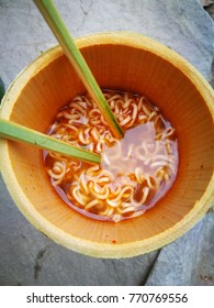 Instant Noddle Tom Yam Flavor In The Cup.