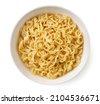 noodles top view