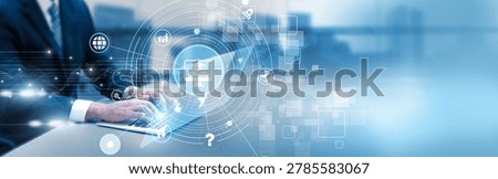 Instructor analyzing e-learning platform performance on laptop, online education data, student engagement, and virtual class analytics.