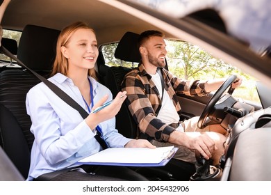 Instructor Conducting Driver Licence Test