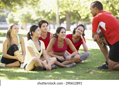 Instructor Running Fitness Boot Camp - Powered by Shutterstock