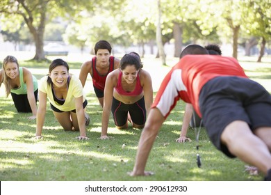 Instructor Running Fitness Boot Camp - Powered by Shutterstock