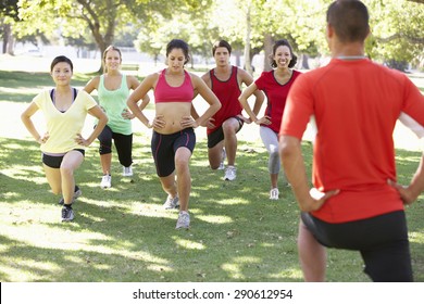 Instructor Running Fitness Boot Camp - Powered by Shutterstock