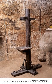 Instrument Of Execution For Death Row, Created In The Middle Ages In Spain, And Repealed In The Seventies