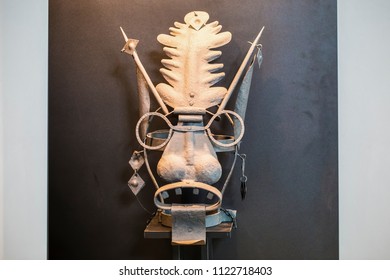 Instruments Torture Times Inquisition Mask On Stock Photo 1122718403 ...