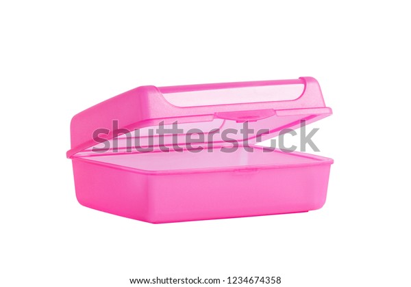 pink lunch containers