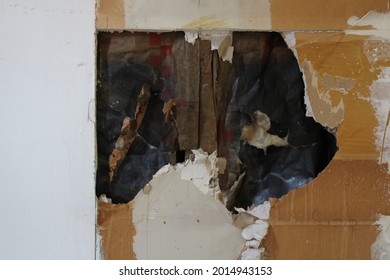 Insulation Within A Drywall Hole