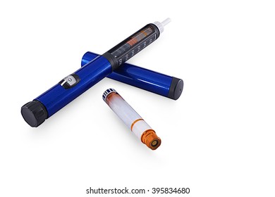 Insulin Pen On Isolate Background Stock Photo 395834680 | Shutterstock