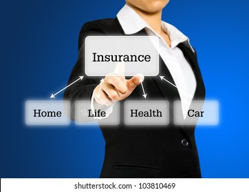 Insurance business concept