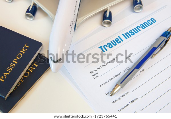 Insurance concept. Travel and Accident Insurance.\
Insurance policy