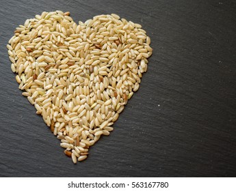 Integral Rice In Heart Shape