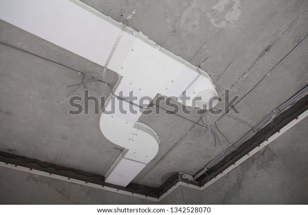 Integrated Builtin Air Conditioning System On Stock Photo Edit