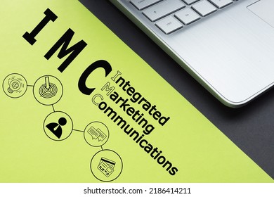 Integrated Marketing Communications IMC Is Shown Using A Text