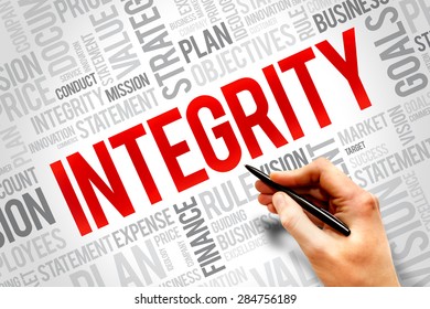 Integrity Word Cloud Business Concept Stock Photo 284756189 | Shutterstock