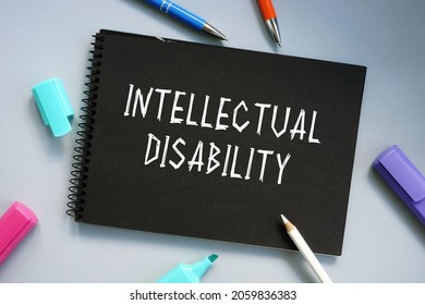  Intellectual Disability sign on the page. 