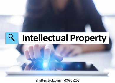 Intellectual Property Rights. Patent. Business, Internet And Technology Concept.