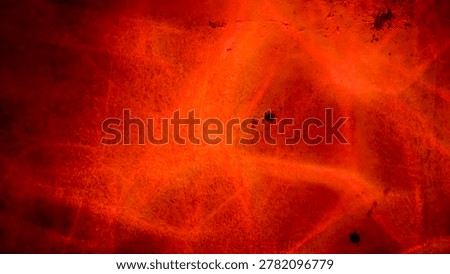 An intense, abstract close-up background featuring vibrant shades of red and orange with a textured, gritty overlay. The composition showcases dynamic, vein-like lines and soft dark shadows, creating a fiery, energetic, or biological look. Ideal for dramatic backdrops, dark overlay textures, conceptual graphic designs, or spooky Halloween themes